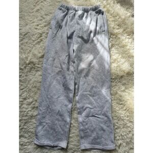 SKIMS Classic Straight Leg Pant - Light Heather Gray (Size Large) - Flawed